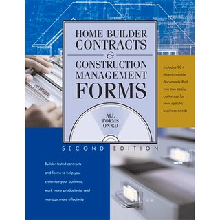 Couverture_Home Builder Contracts And Construction Management Forms