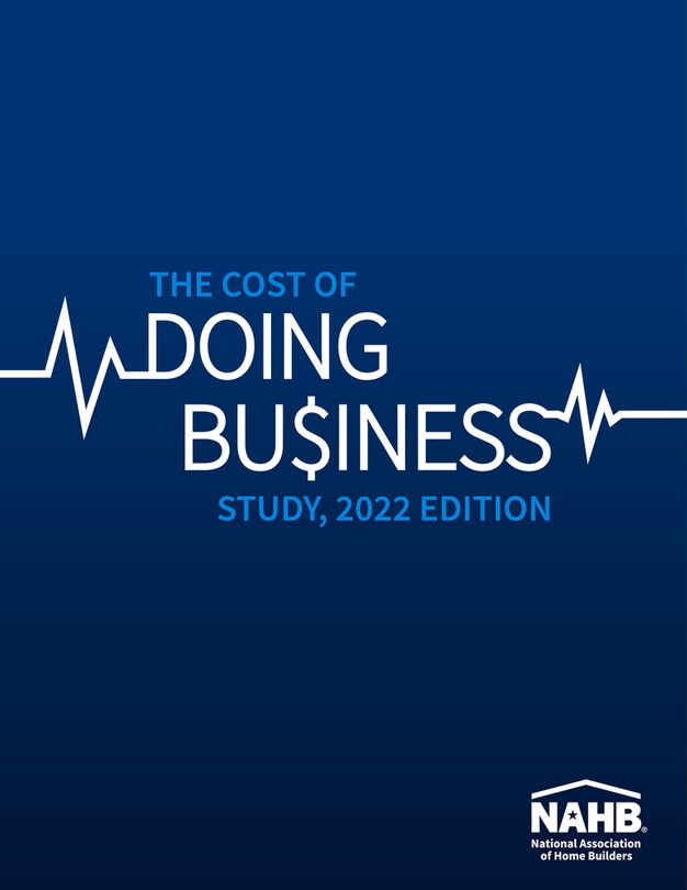 Front cover_The Cost Of Doing Business Study, 2022 Edition
