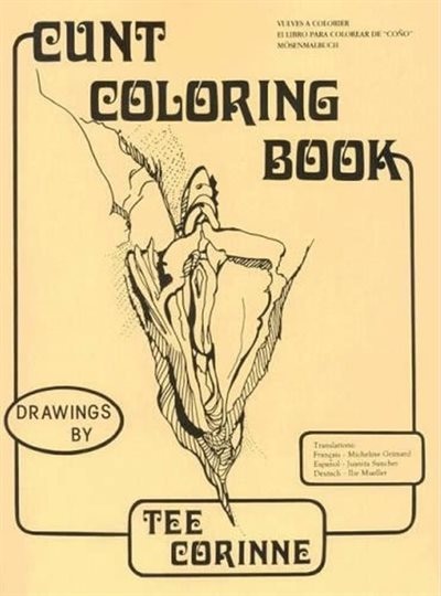 Front cover_Cunt Coloring Book