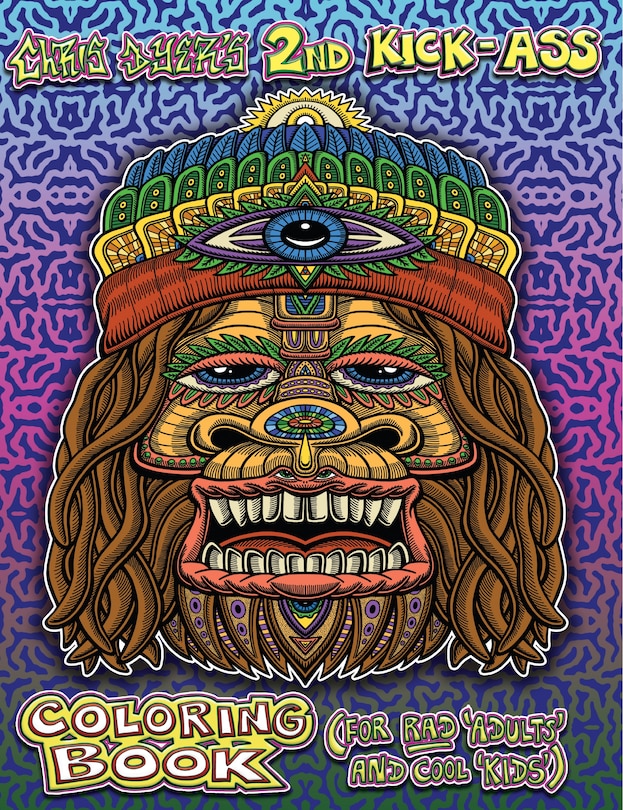 Couverture_Chris Dyer's 2nd Kick-Ass Coloring Book