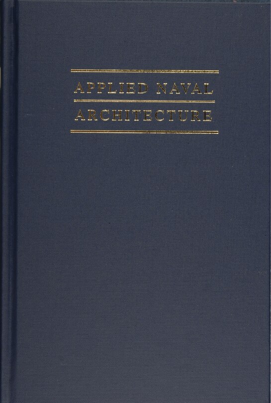 Front cover_Applied Naval Architecture