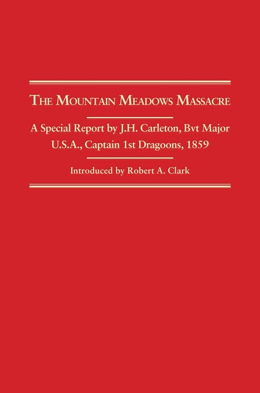Couverture_The Mountain Meadows Massacre