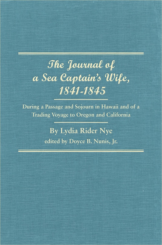 Couverture_The Journal Of A Sea Captain's Wife, 1841-1845