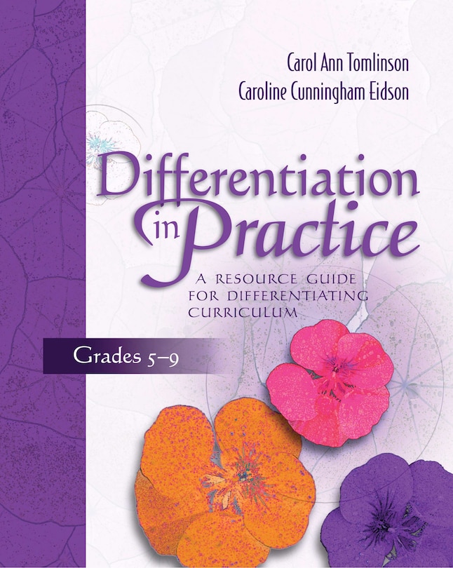 Couverture_Differentiation in Practice: A Resource Guide for Differentiating Curriculum, Grades 5-9