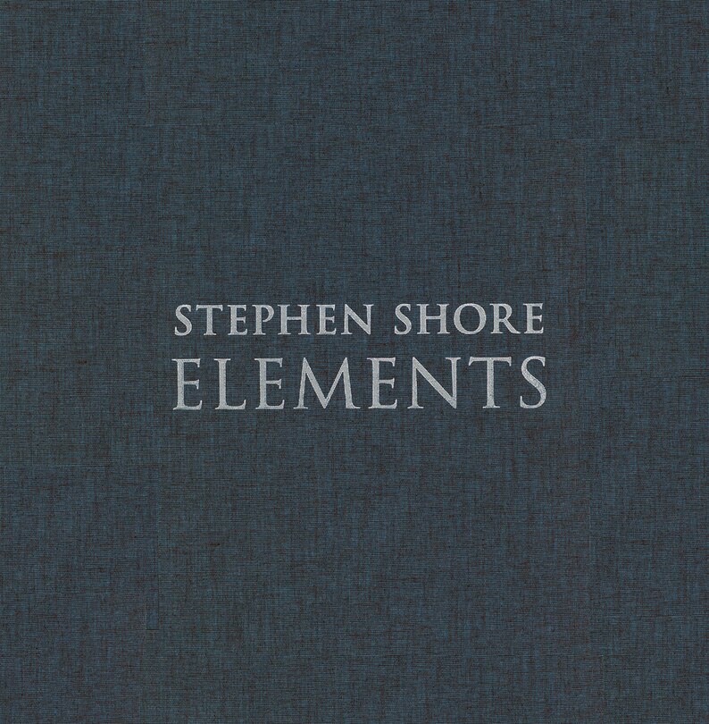Front cover_Stephen Shore: Elements