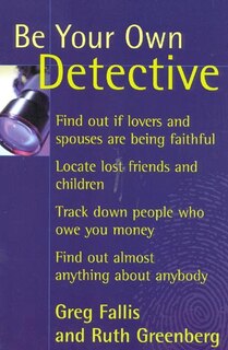 Front cover_Be Your Own Detective
