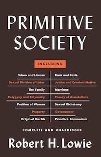 Front cover_Primitive Society