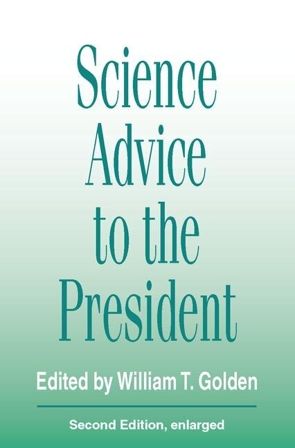 Couverture_Science Advice to the President
