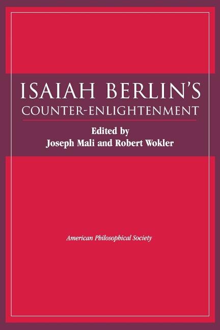 Front cover_Isaiah Berlin's Counter-Enlightenment