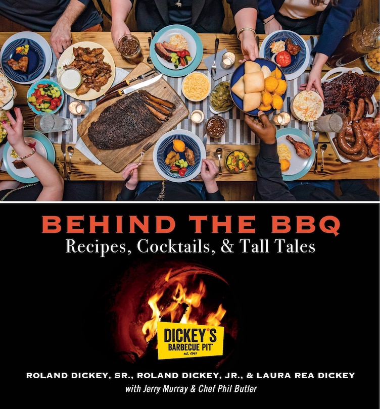 Front cover_Behind the BBQ - Recipes, Cocktails & Tall Tales