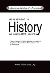 Front cover_Assessment in History