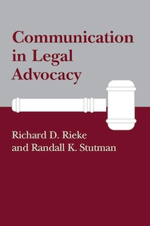 Front cover_Communication in Legal Advocacy