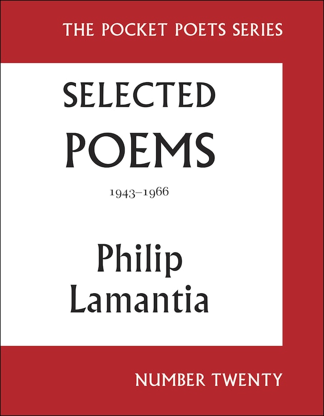 Front cover_Selected Poems of Philip Lamantia, 1943-1966
