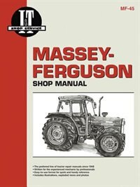 Front cover_Massey Ferguson Shop Manual Models  Mf362 365 375 383 390+