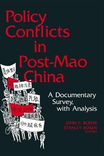 Couverture_Policy Conflicts in Post-Mao China