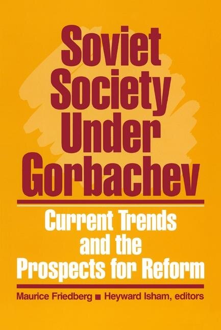 Couverture_Soviet Society Under Gorbachev