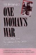 Front cover_One Woman's War