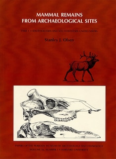 Front cover_Mammal Remains from Archaeological Sites
