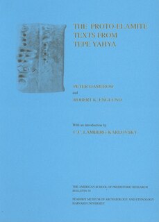 Front cover_Excavations at Tepe Yahya, Iran, 1967-1975
