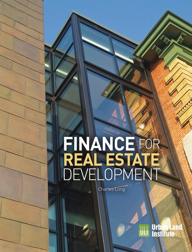 Front cover_Finance For Real Estate Development