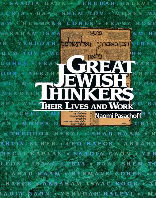 Front cover_Great Jewish Thinkers