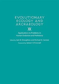 Couverture_Evolutionary Ecology and Archaeology