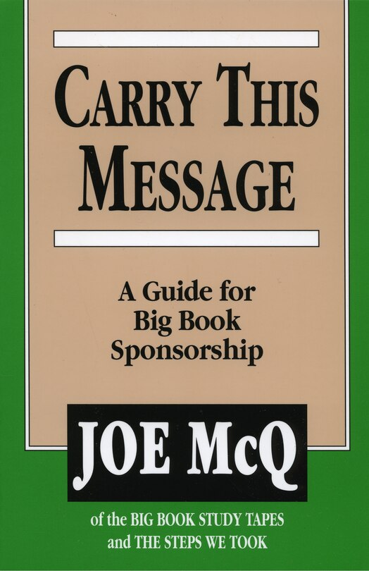 Front cover_Carry This Message