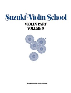 Suzuki Violin School, Vol 9: Violin Part image number 0