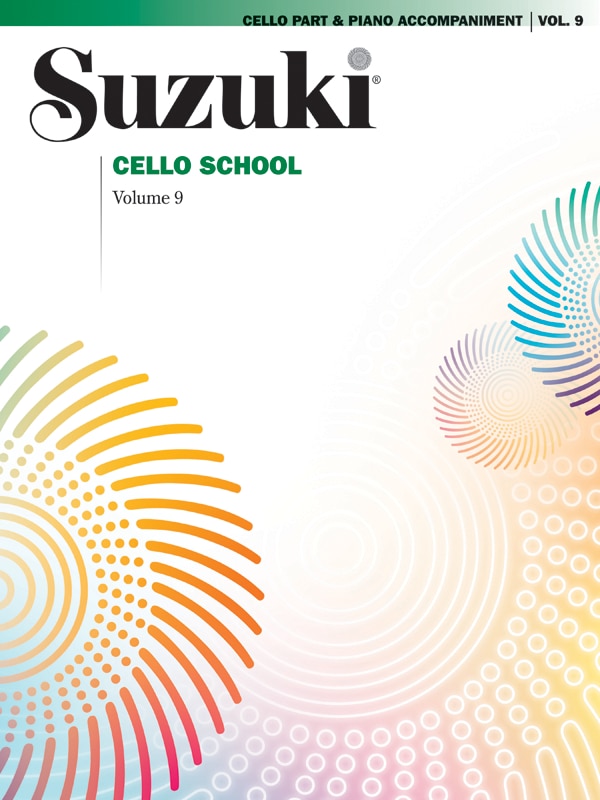 Front cover_Suzuki Cello School, Vol 9