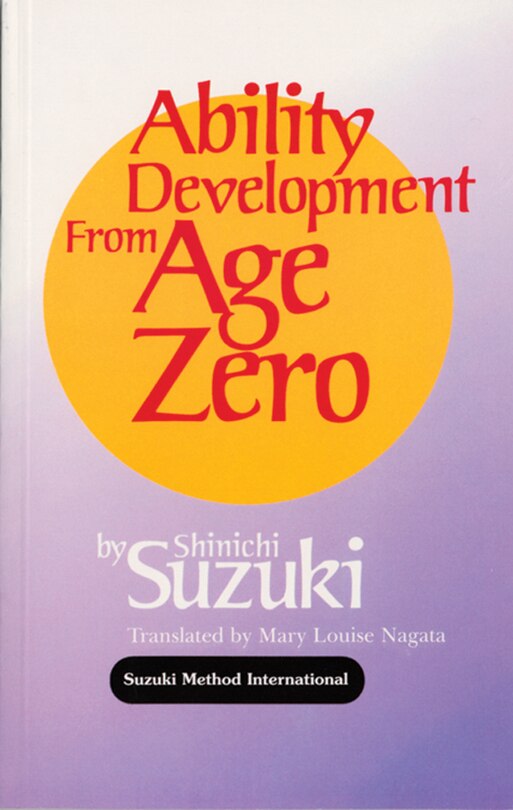 Couverture_Ability Development From Age Zero