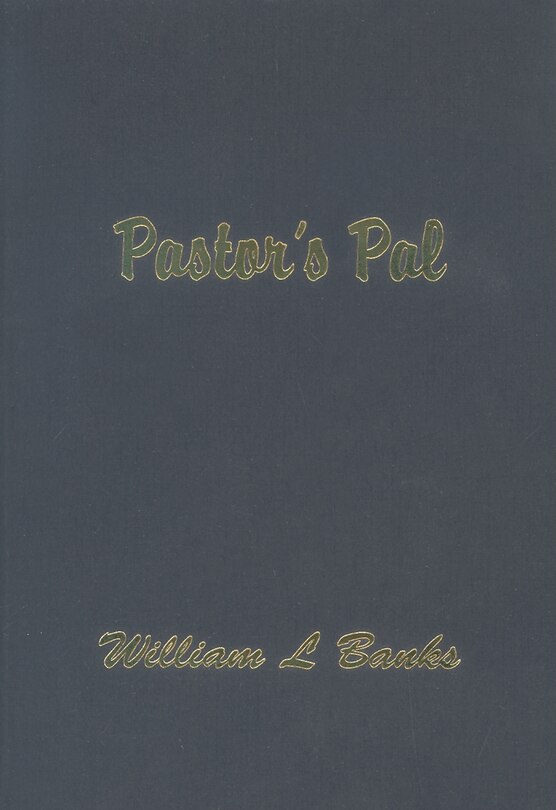 Front cover_Pastor's Pal