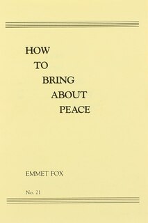 Front cover_How to Bring About Peace (#21)