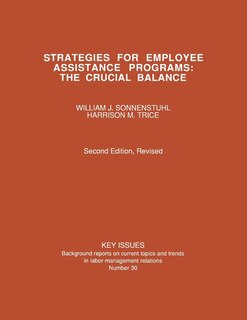 Front cover_Strategies for Employee Assistance Programs