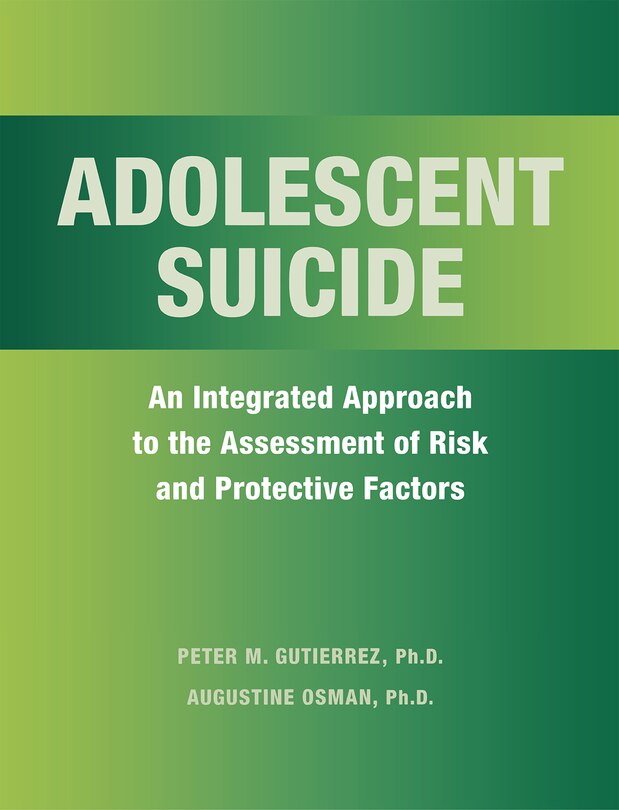 Couverture_Adolescent Suicide