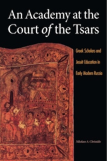 Front cover_An Academy at the Court of the Tsars