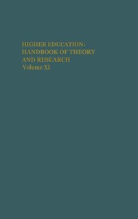 Front cover_Higher Education: Handbook of Theory and Research