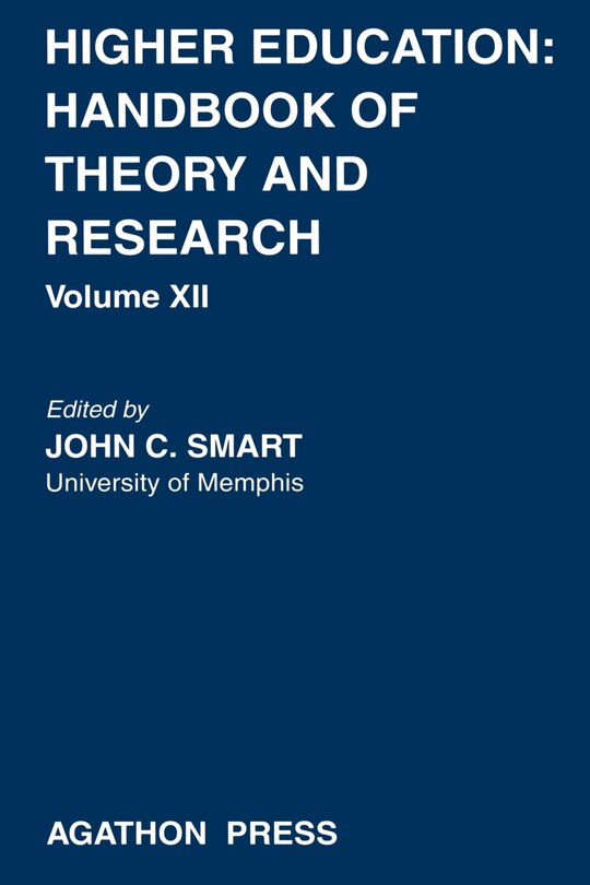 Front cover_Higher Education: Handbook of Theory and Research 12