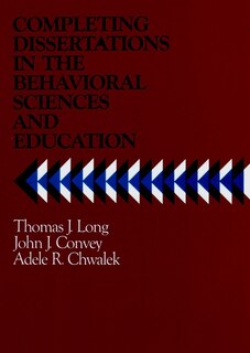 Couverture_Completing Dissertations in the Behavioral Sciences and Education