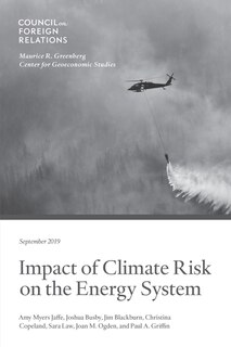 Front cover_Impact of Climate Risk on the Energy System