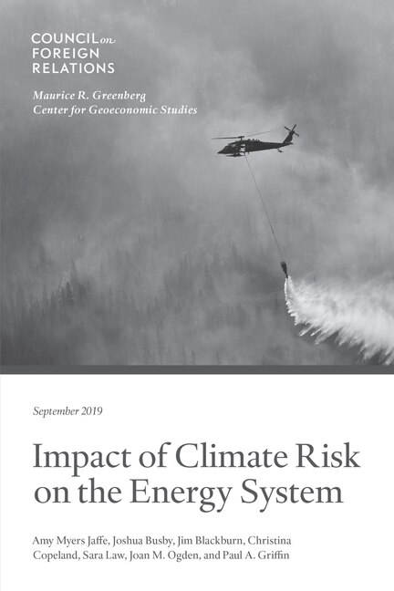 Front cover_Impact of Climate Risk on the Energy System