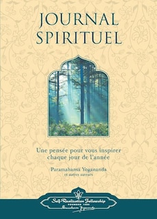 Couverture_Journal Spirituel (French Spiritual Diary)