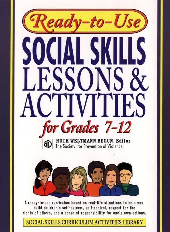 Couverture_Ready-To-Use Social Skills Lessons and Activities for Grades 7 - 12