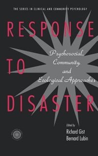 Couverture_Response to Disaster