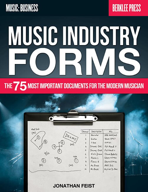 Couverture_Music Industry Forms