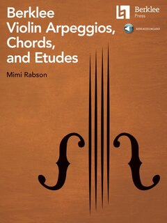 Couverture_Berklee Violin Arpeggios, Chords, and Etudes - book with online audio by Mimi Rabson