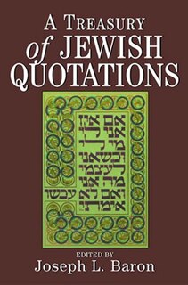 Couverture_A Treasury of Jewish Quotations