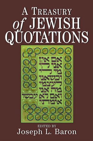 Couverture_A Treasury of Jewish Quotations