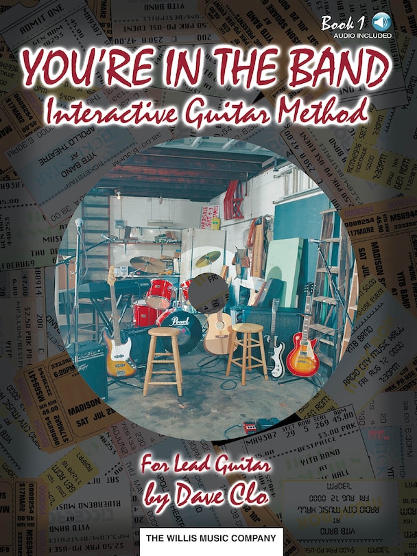 You're In The Band - Interactive Guitar Method: Book 1 For Lead Guitar