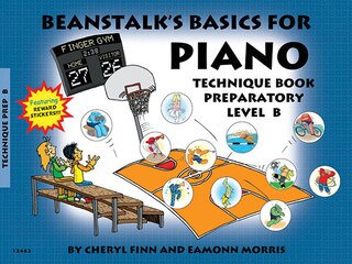 Couverture_Beanstalk's Basics for Piano - Technique Book B (Book/Online Audio)