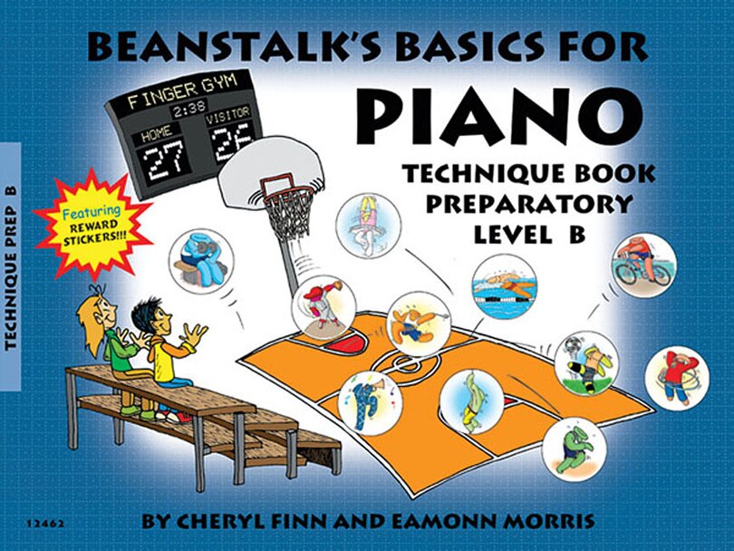 Couverture_Beanstalk's Basics for Piano - Technique Book B (Book/Online Audio)